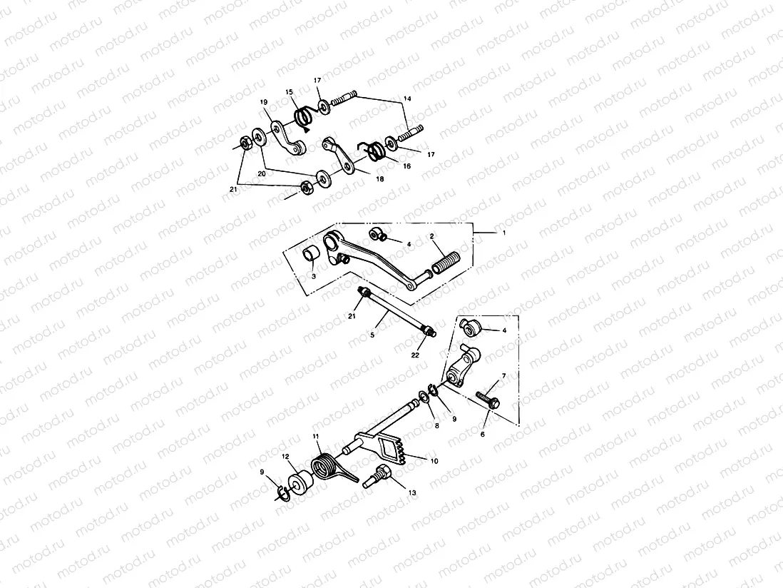 Gear Change Pedal