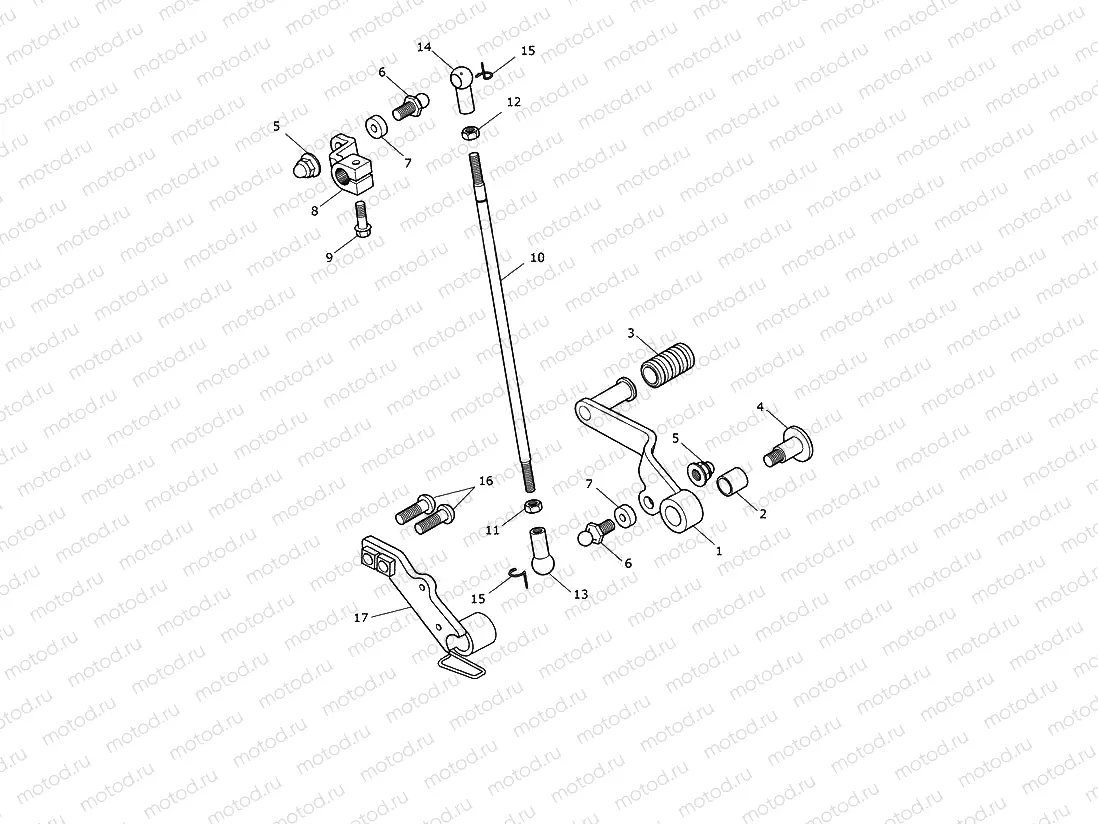 Gear Change Pedal