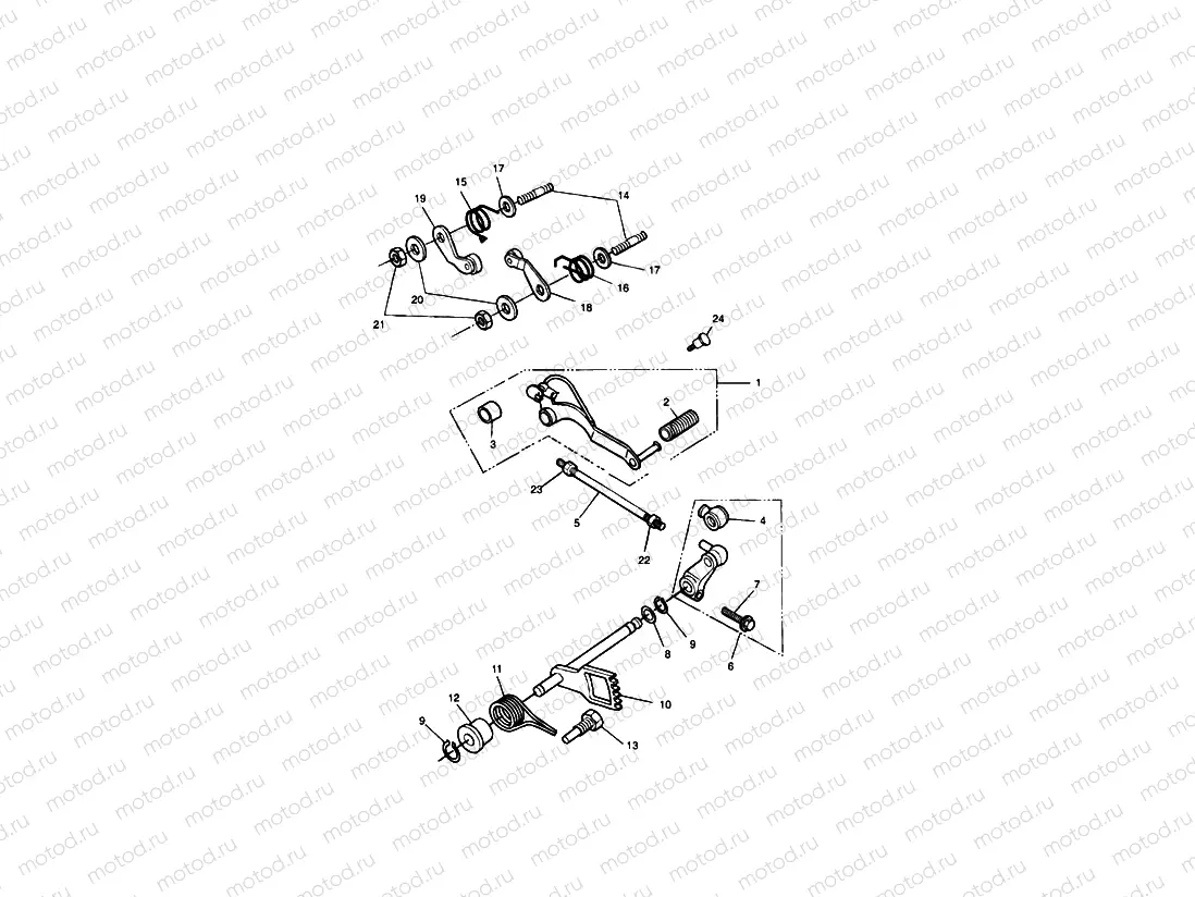 Gear Sel. Pedal