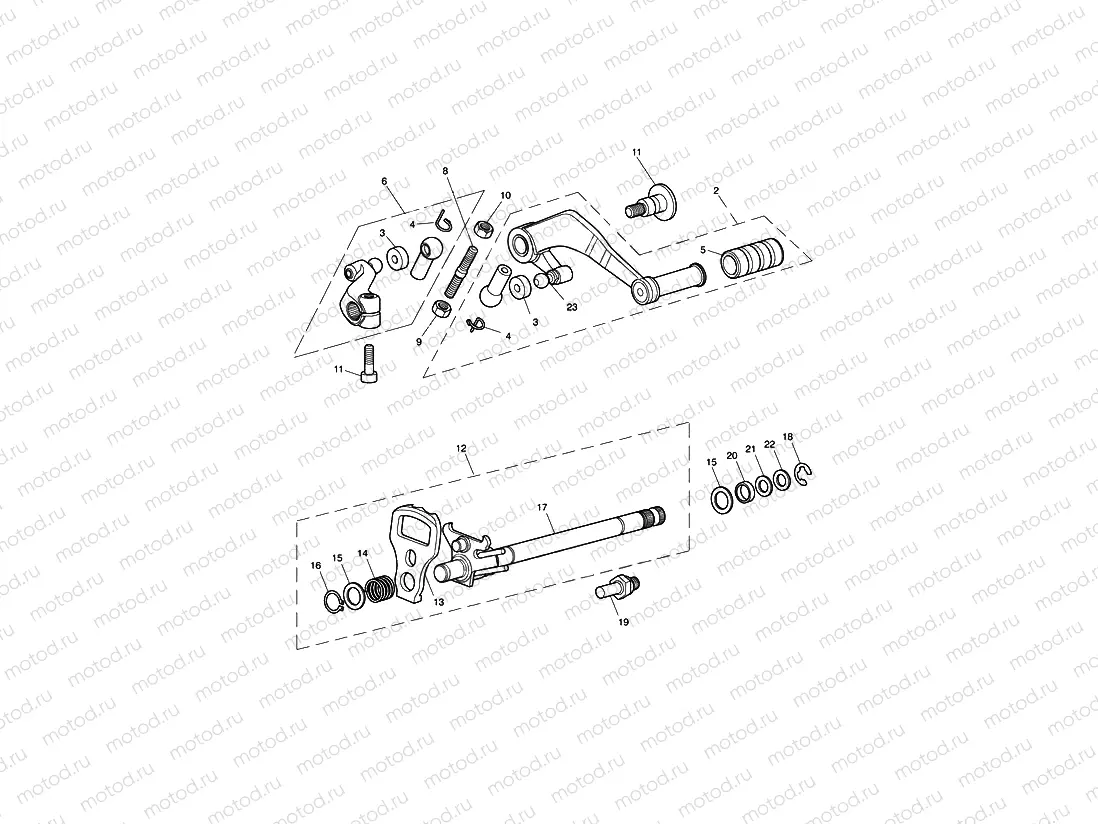 Gear Sel. Pedal