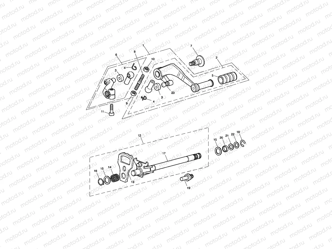 Gear Sel. Pedal