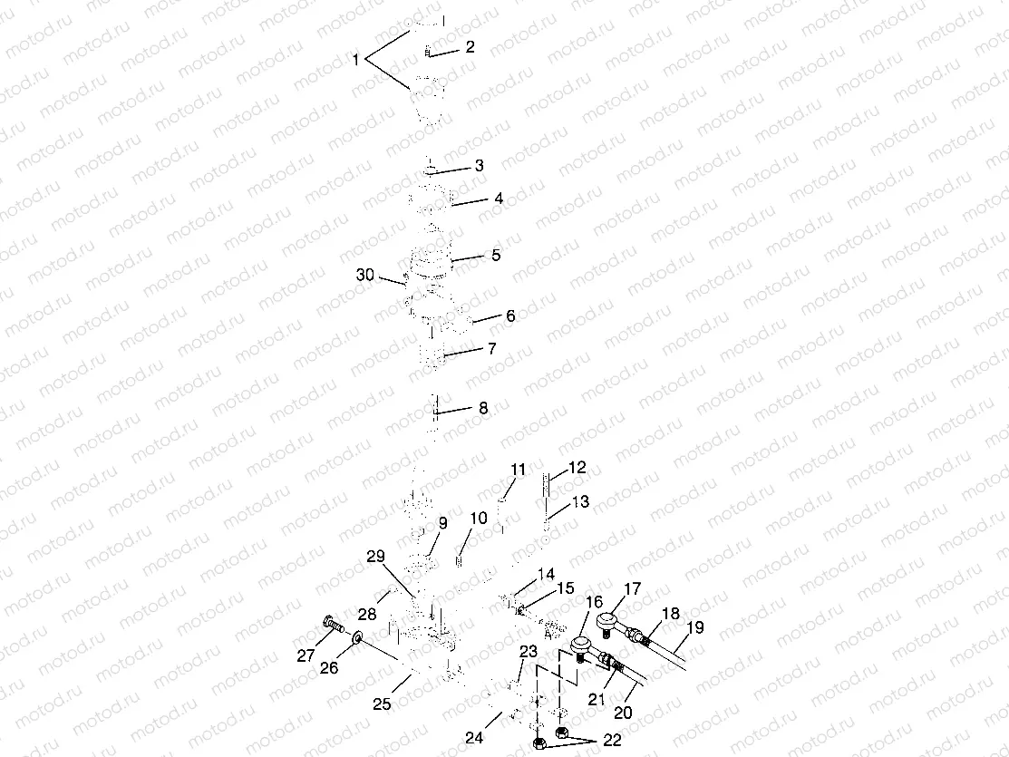 GEAR SELECTOR (400) XPRESS 400 W969540 (4935923592C014) | GEAR SELECTOR (400) XPRESS 400 W969540 (4935923592C014)