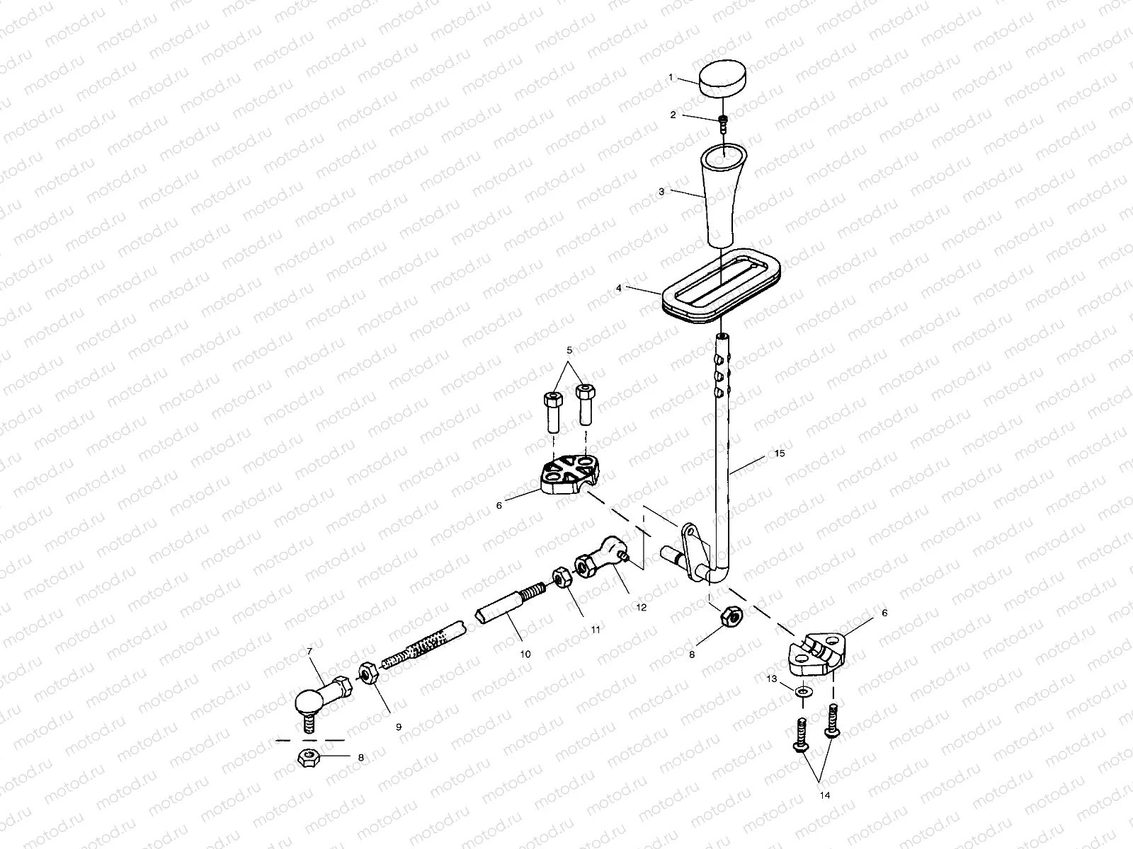 GEAR SELECTOR - A00AA32AB (4960076007C009) | GEAR SELECTOR - A00AA32AB (4960076007C009)