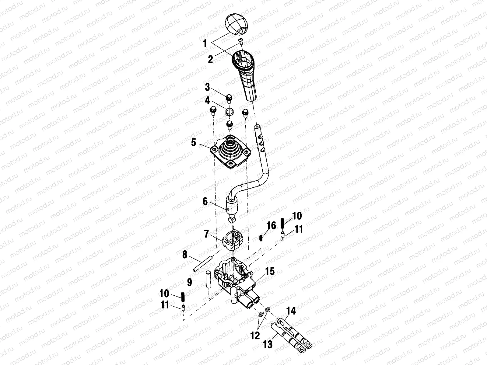 GEAR SELECTOR - A00CD50AA (4954885488C014) | GEAR SELECTOR - A00CD50AA (4954885488C014)