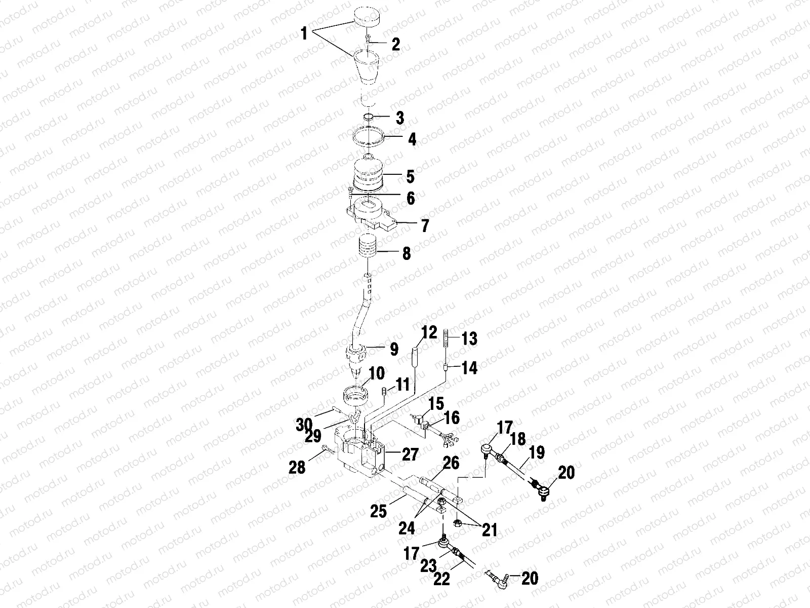 GEAR SELECTOR - A00CH33AB (4957715771D001) | GEAR SELECTOR - A00CH33AB (4957715771D001)
