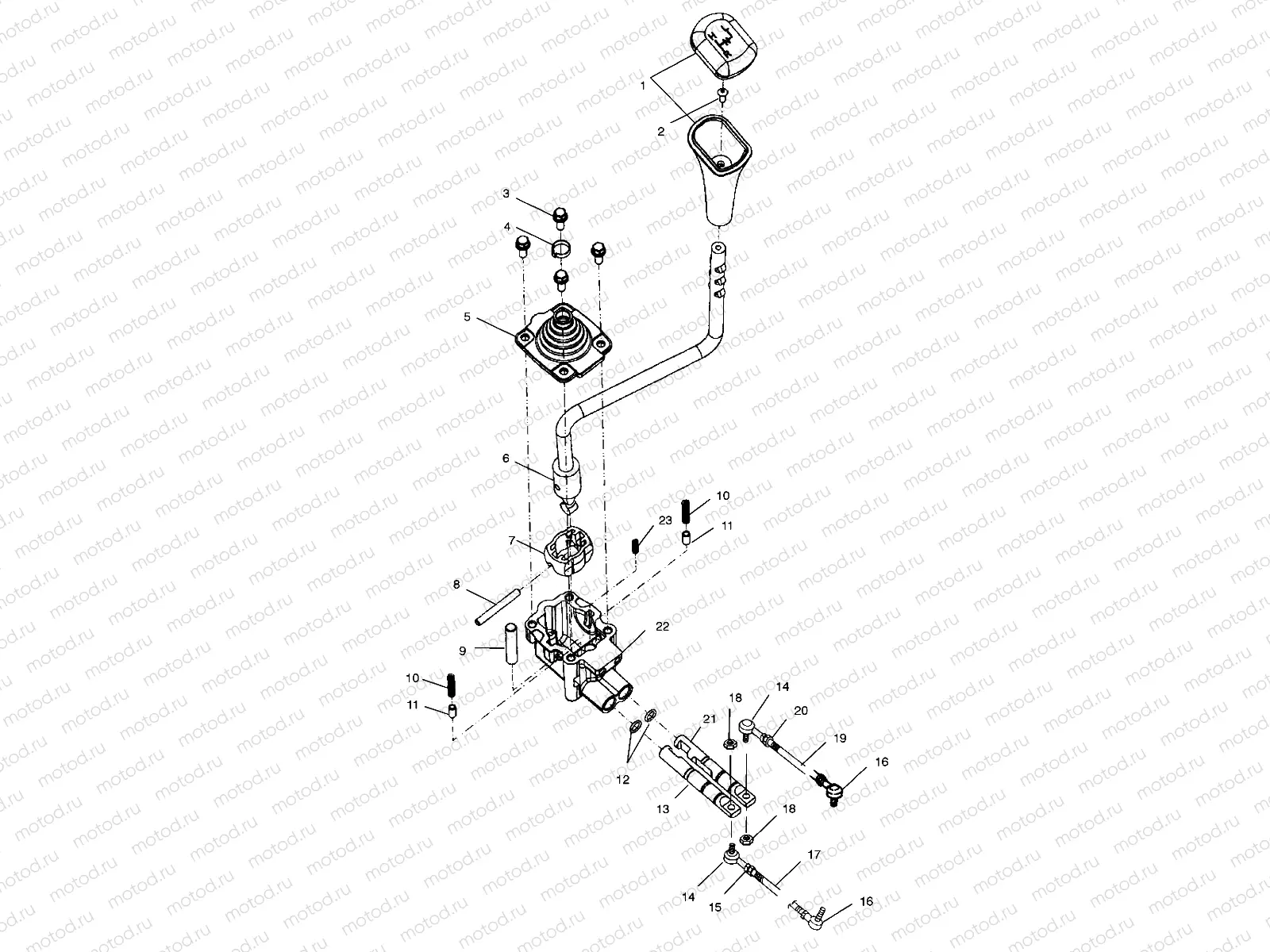 GEAR SELECTOR - A00CH33AC (4959905990D002) | GEAR SELECTOR - A00CH33AC (4959905990D002)