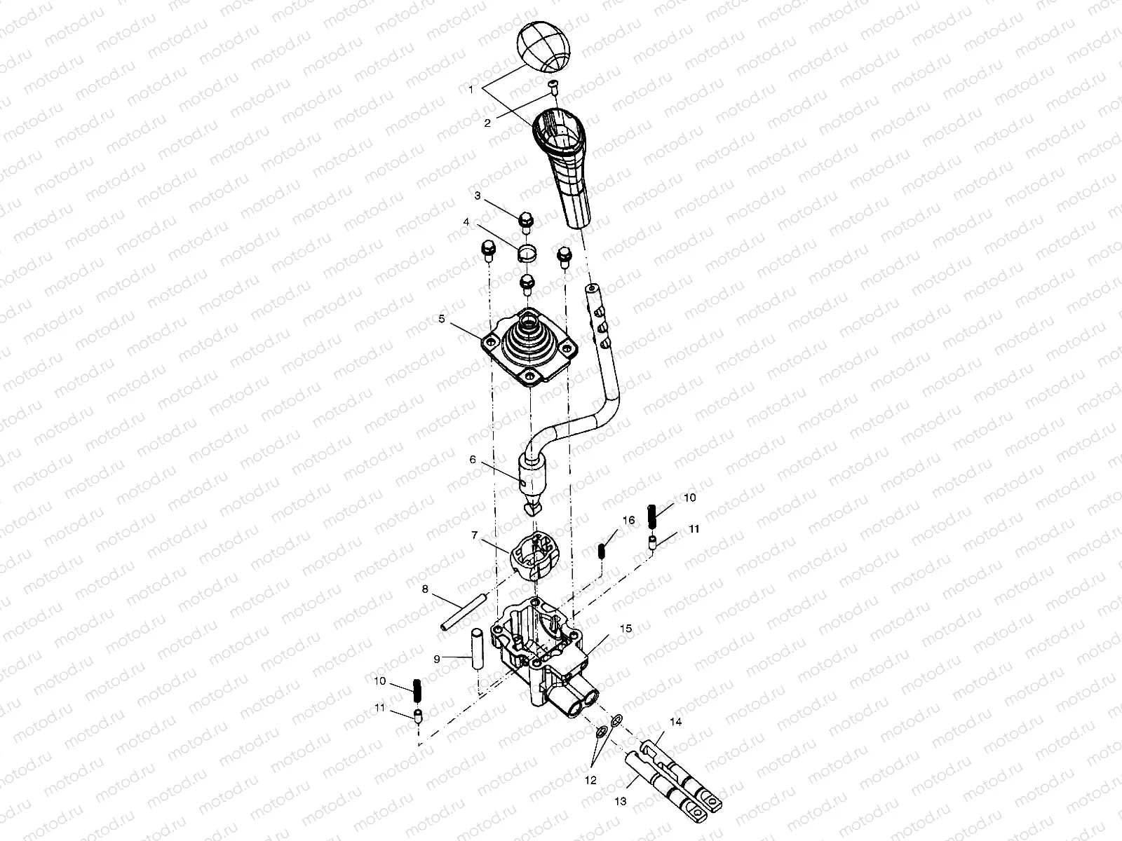 GEAR SELECTOR - A01CD50AA (4964196419C014) | GEAR SELECTOR - A01CD50AA (4964196419C014)