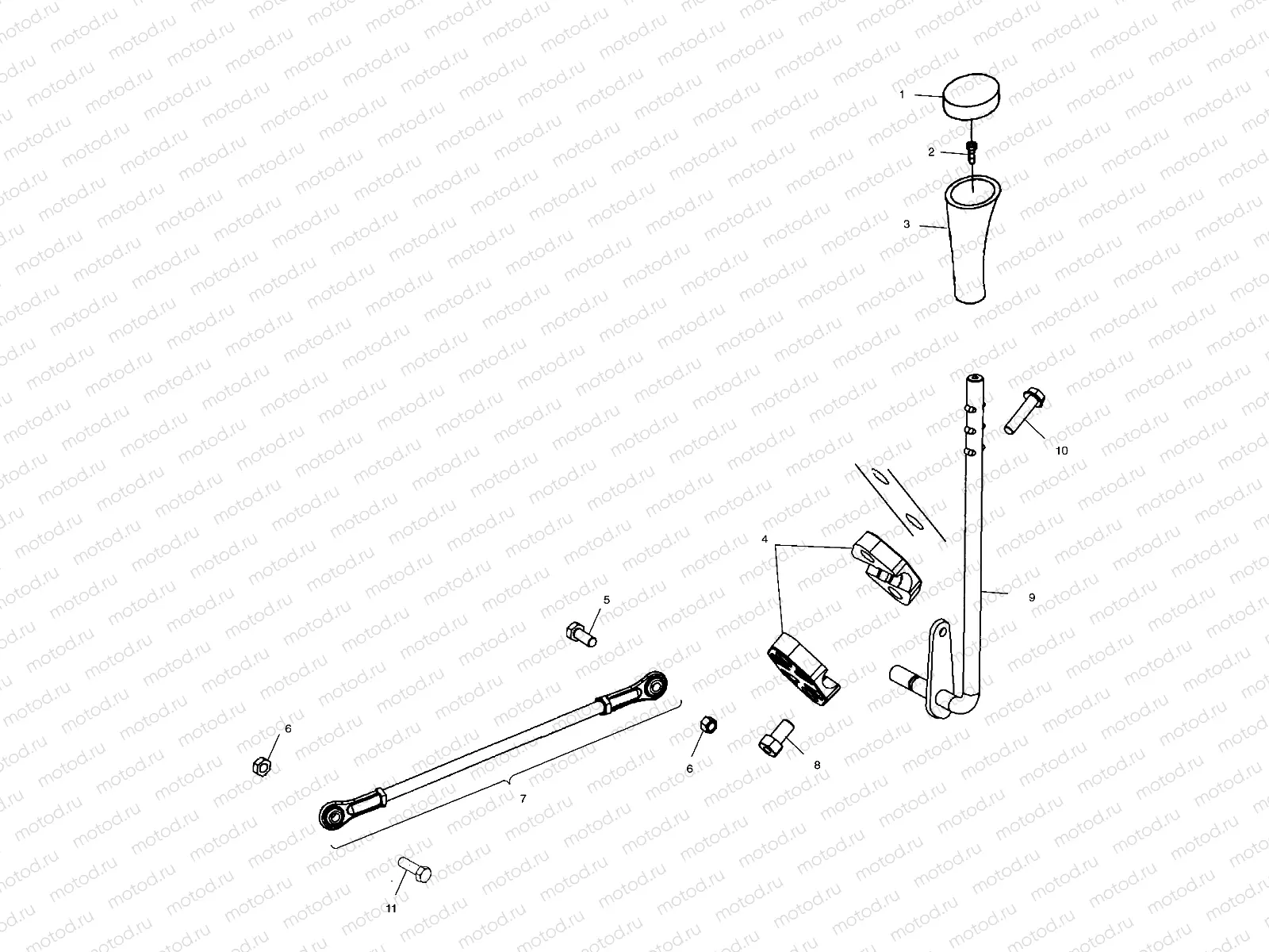GEAR SELECTOR - A02CH68AA/AB/AC/CA/CB (4966346634C10) | GEAR SELECTOR - A02CH68AA/AB/AC/CA/CB (4966346634C10)