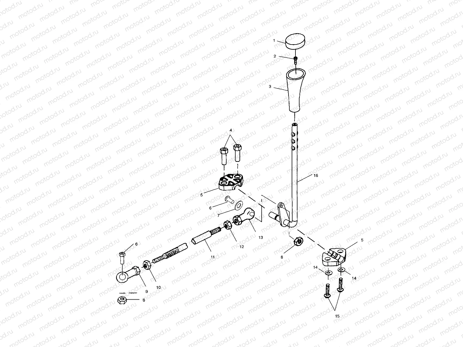 GEAR SELECTOR - A03CA32AA (4978627862C05) | GEAR SELECTOR - A03CA32AA (4978627862C05)
