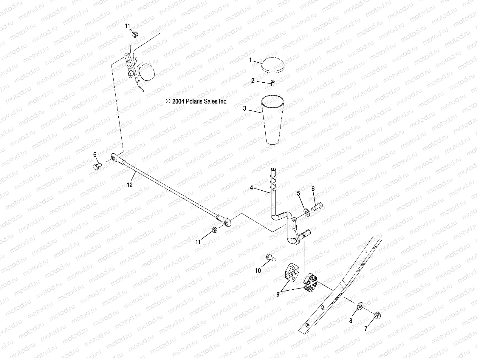 GEAR SELECTOR - A05CA32EA (4999200489920048C10) | GEAR SELECTOR - A05CA32EA (4999200489920048C10)
