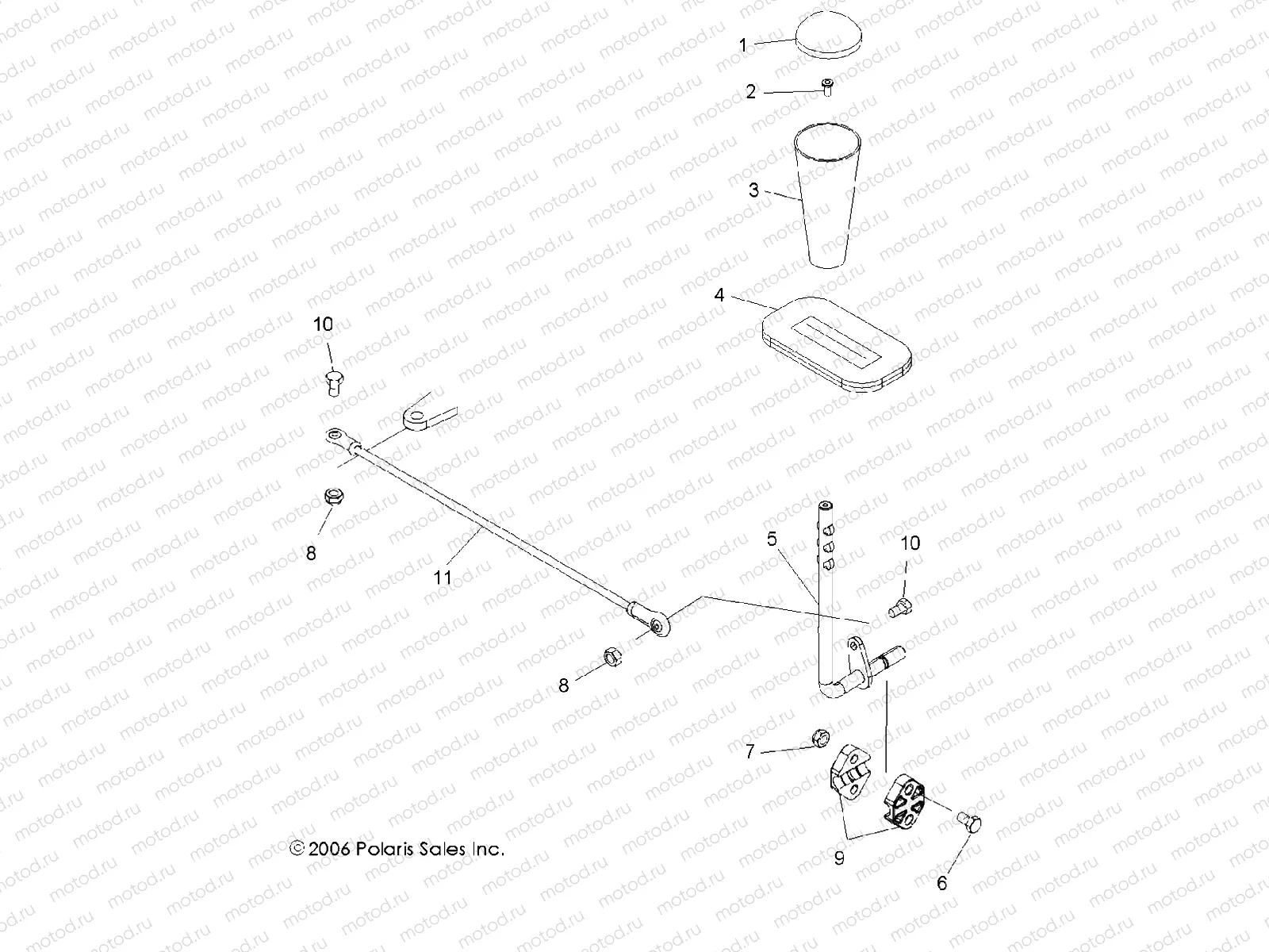 GEAR SELECTOR - A07BA50FA (49ATVGEARSELECT07SCRMIN) | GEAR SELECTOR - A07BA50FA (49ATVGEARSELECT07SCRMIN)