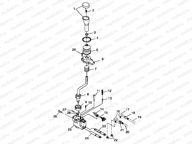 GEAR SELECTOR - A99CC28CA (4949484948c010) | GEAR SELECTOR - A99CC28CA (4949484948c010)