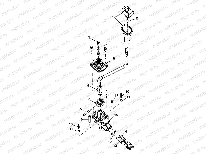 GEAR SELECTOR - A99CD50AA (4949254925C012) | GEAR SELECTOR - A99CD50AA (4949254925C012)