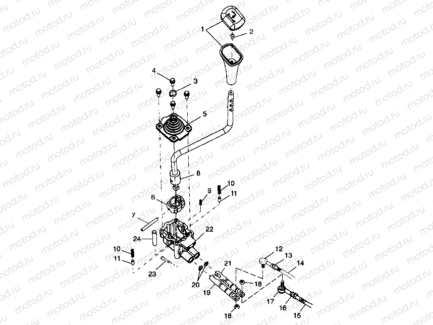 GEAR SELECTOR - A99CG38CA (4949634963C013) | GEAR SELECTOR - A99CG38CA (4949634963C013)