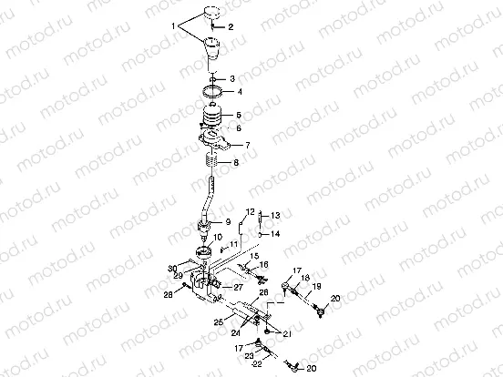 GEAR SELECTOR - A99CH33CB (4945964596c014) | GEAR SELECTOR - A99CH33CB (4945964596c014)