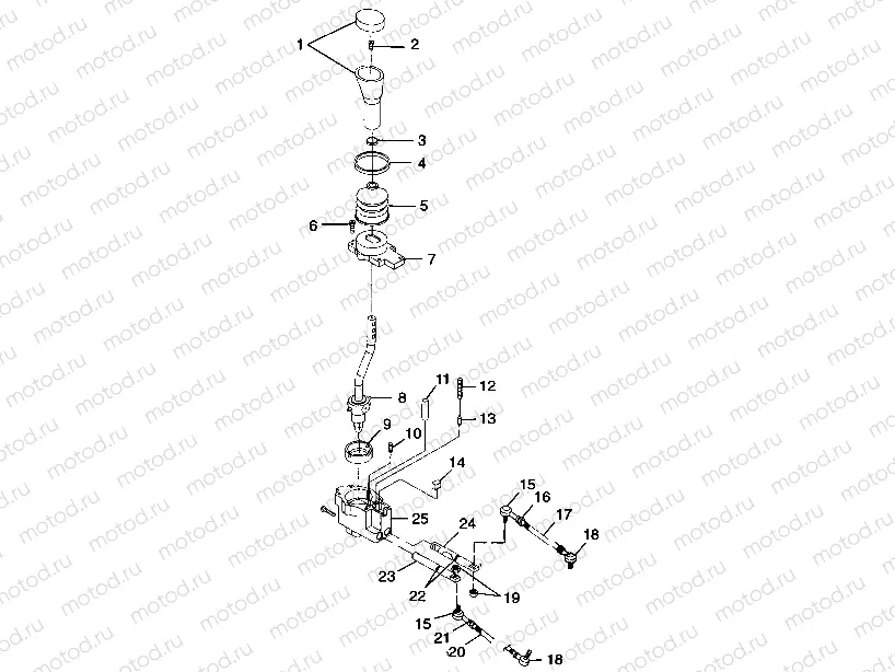 GEAR SELECTOR - A99CH50AC (4952455245d001) | GEAR SELECTOR - A99CH50AC (4952455245d001)