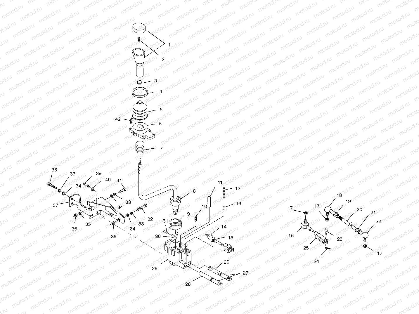 GEAR SELECTOR - A99RF50AA (4946494649D005) | GEAR SELECTOR - A99RF50AA (4946494649D005)
