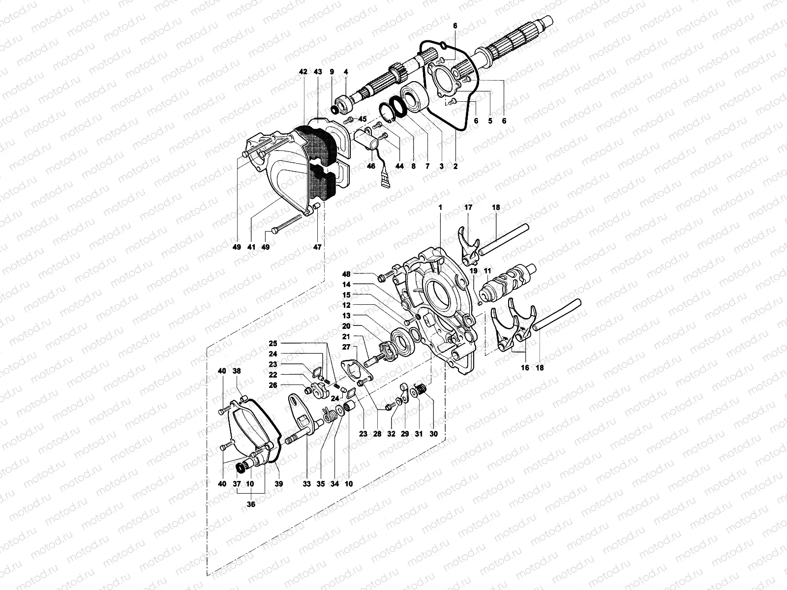 Gear Selector Assembly