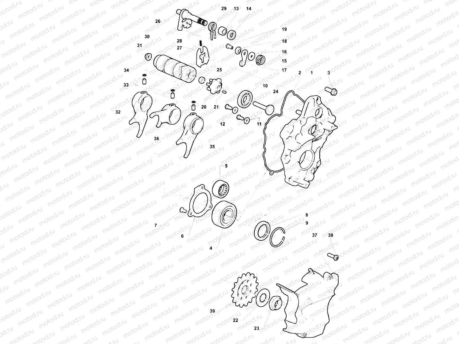 Gear Selector Assembly