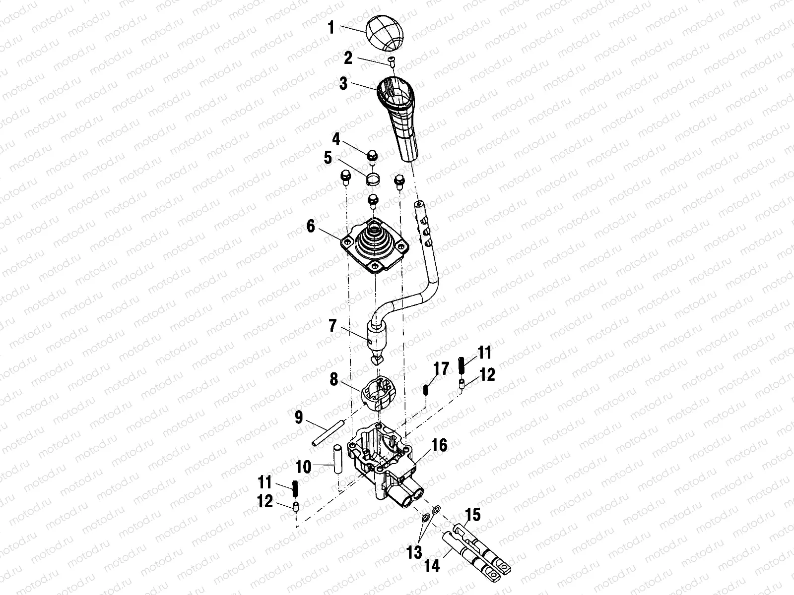 GEAR SELECTOR - C02CD50AC (4972407240C13) | GEAR SELECTOR - C02CD50AC (4972407240C13)