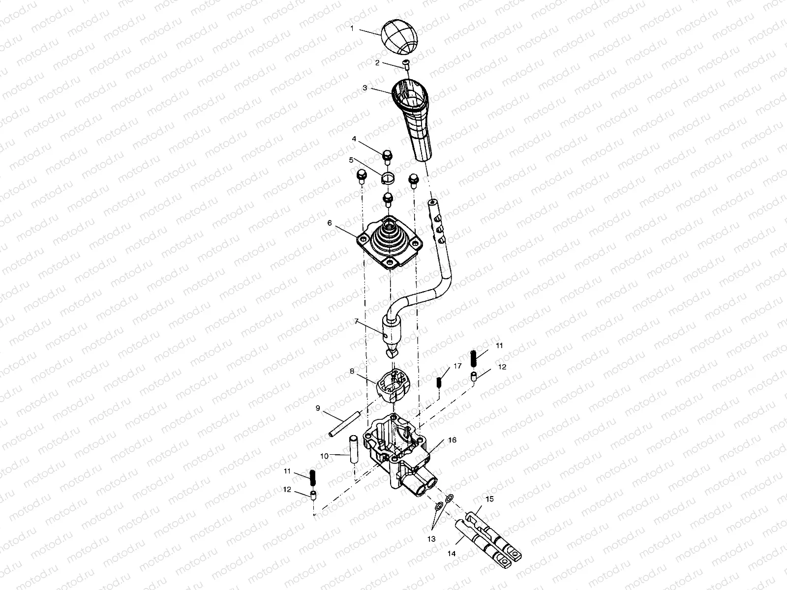 GEAR SELECTOR - C10CL50AA (4978707870C14) | GEAR SELECTOR - C10CL50AA (4978707870C14)