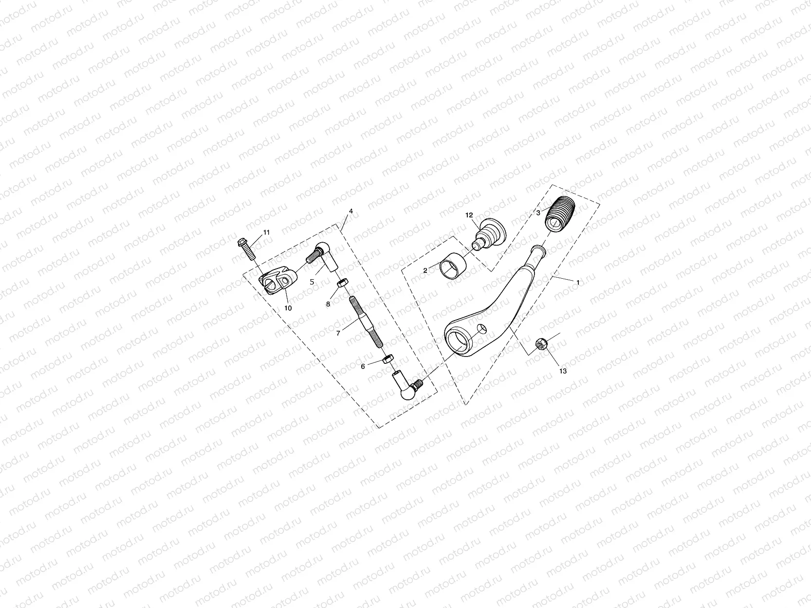 Gear Selector Pedal
