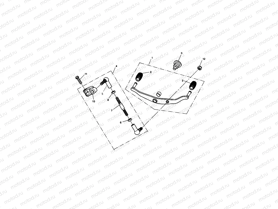 Gear Selector Pedal Classic