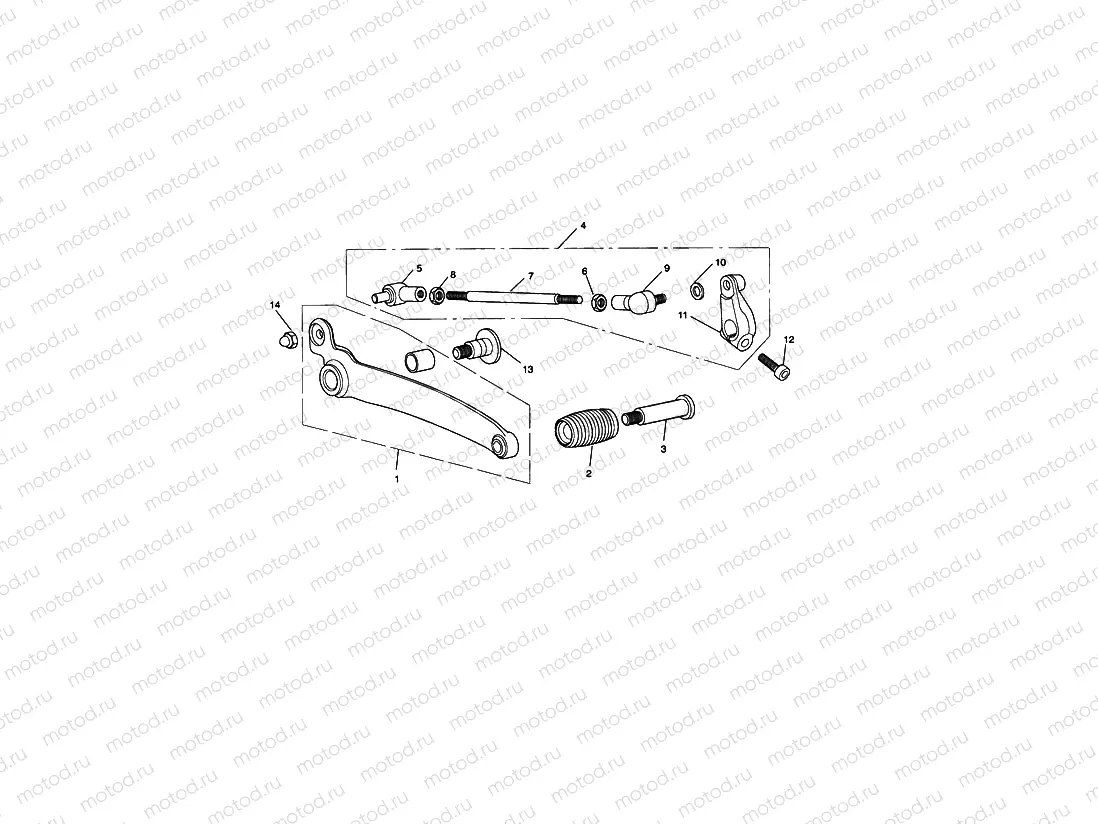 Gear Selector Pedal Roadster