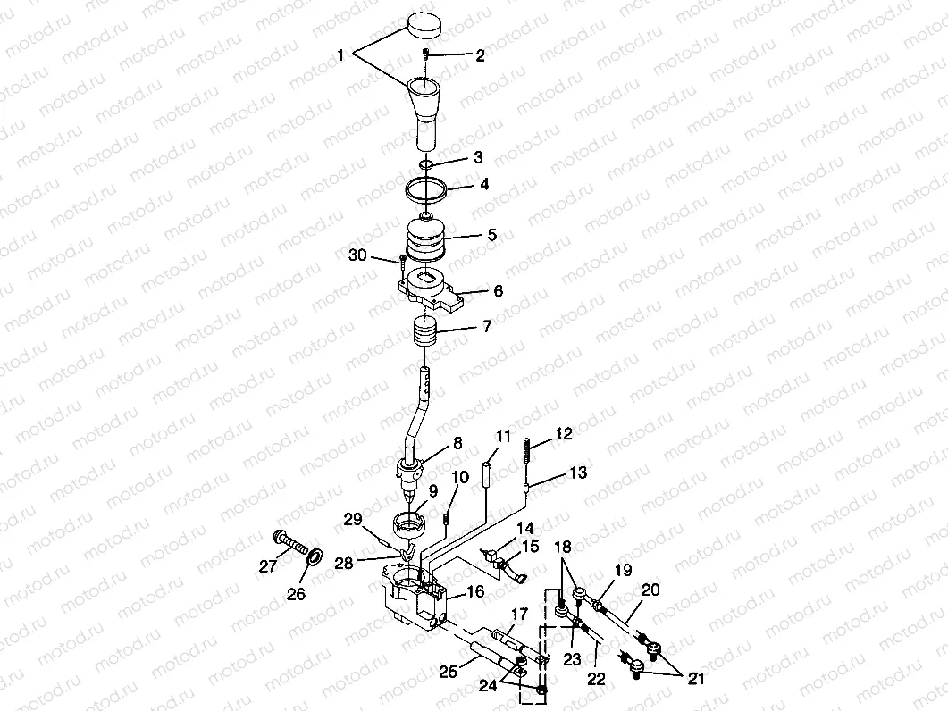 GEAR SELECTOR - W98AC42A (4945214521C014) | GEAR SELECTOR - W98AC42A (4945214521C014)