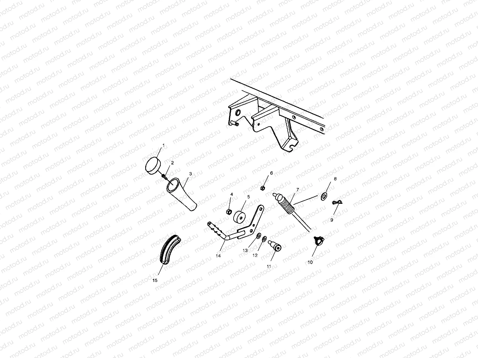 GEAR SELECTOR/DIFFERENTIAL LOCK - A10RF50AB (4970927092D04) | GEAR SELECTOR/DIFFERENTIAL LOCK - A10RF50AB (4970927092D04)
