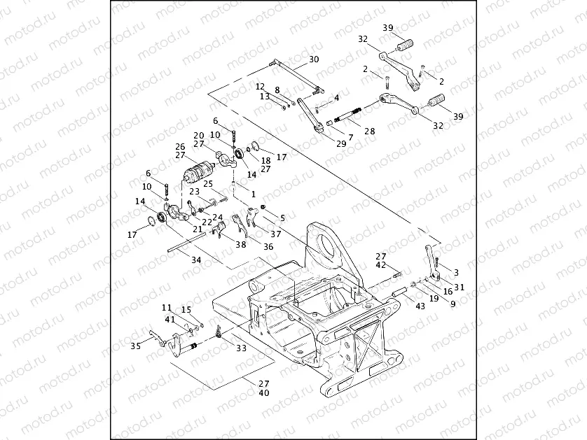 GEAR SHIFTER (1 OF 2)