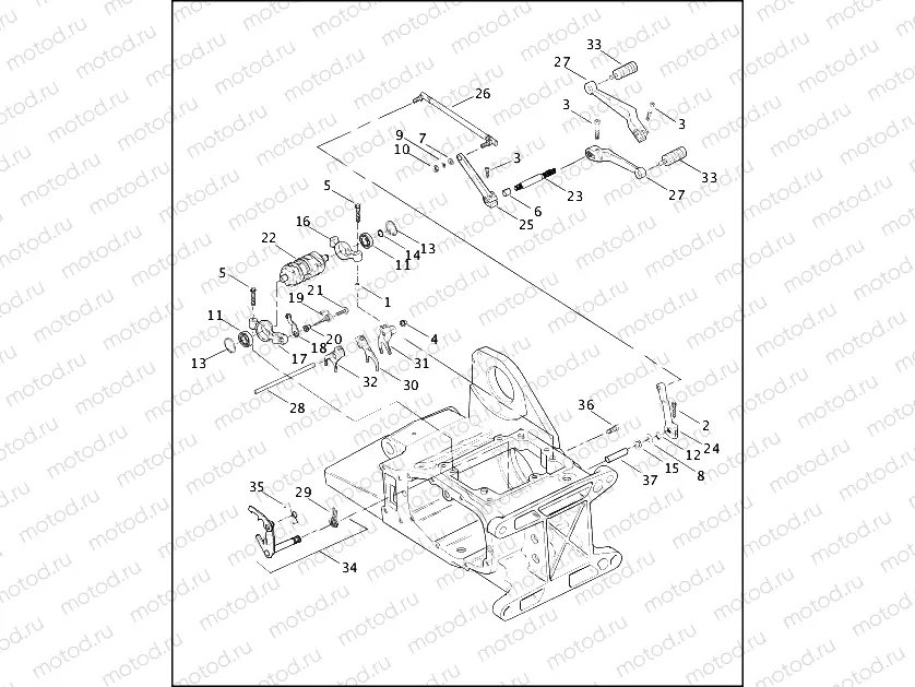 GEAR SHIFTER (1 OF 2)