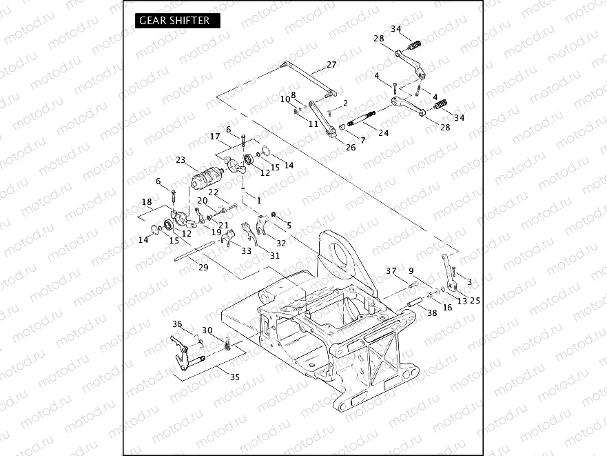 GEAR SHIFTER (2 OF 2)