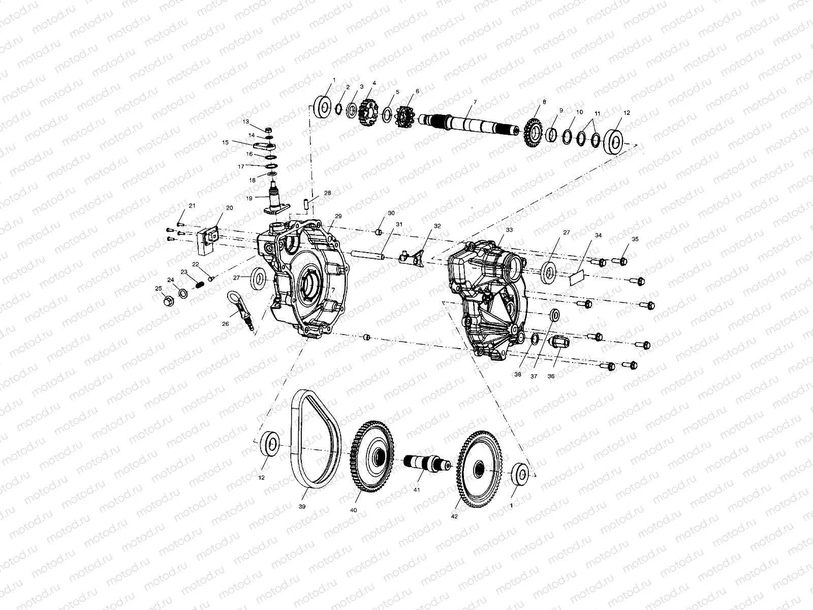 GEARCASE - A00AA32AB (4960076007C007) | GEARCASE - A00AA32AB (4960076007C007)