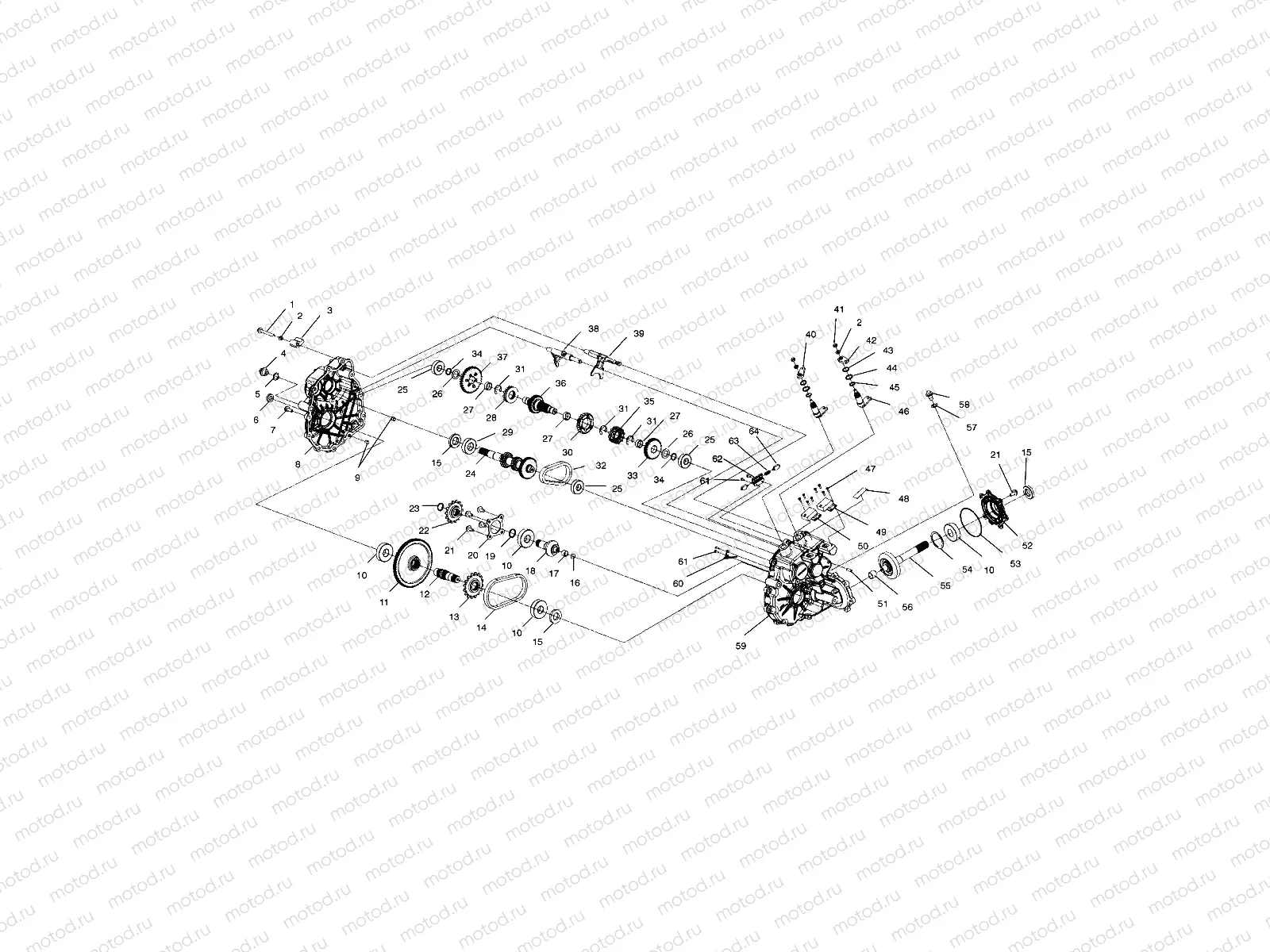 GEARCASE - A00AG25CA (4954865486C002) | GEARCASE - A00AG25CA (4954865486C002)