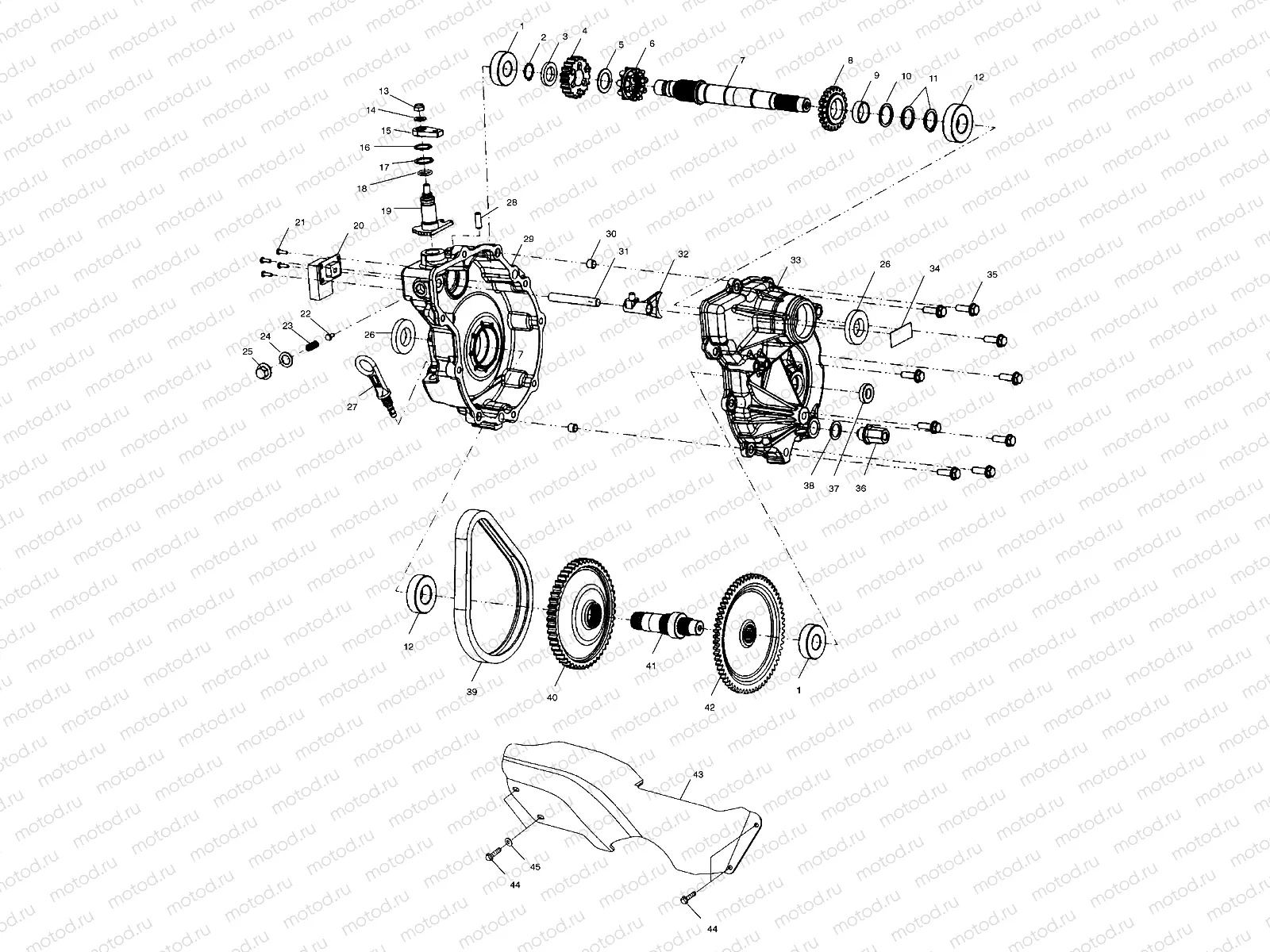 GEARCASE - A00BA25CA (4954825482C006) | GEARCASE - A00BA25CA (4954825482C006)