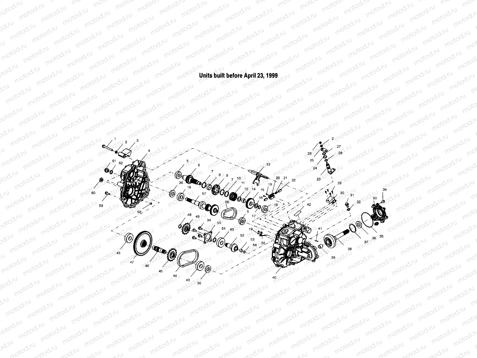 GEARCASE - A00BG38CA (4954845484C011) | GEARCASE - A00BG38CA (4954845484C011)