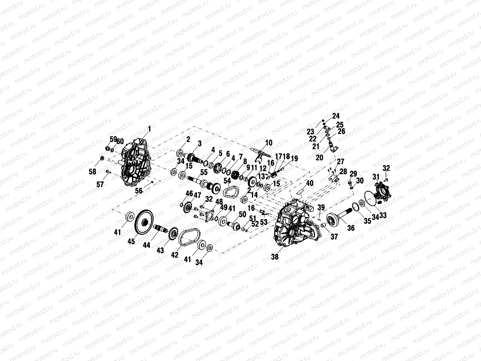 GEARCASE - A00BG50AA (4954855485C011) | GEARCASE - A00BG50AA (4954855485C011)