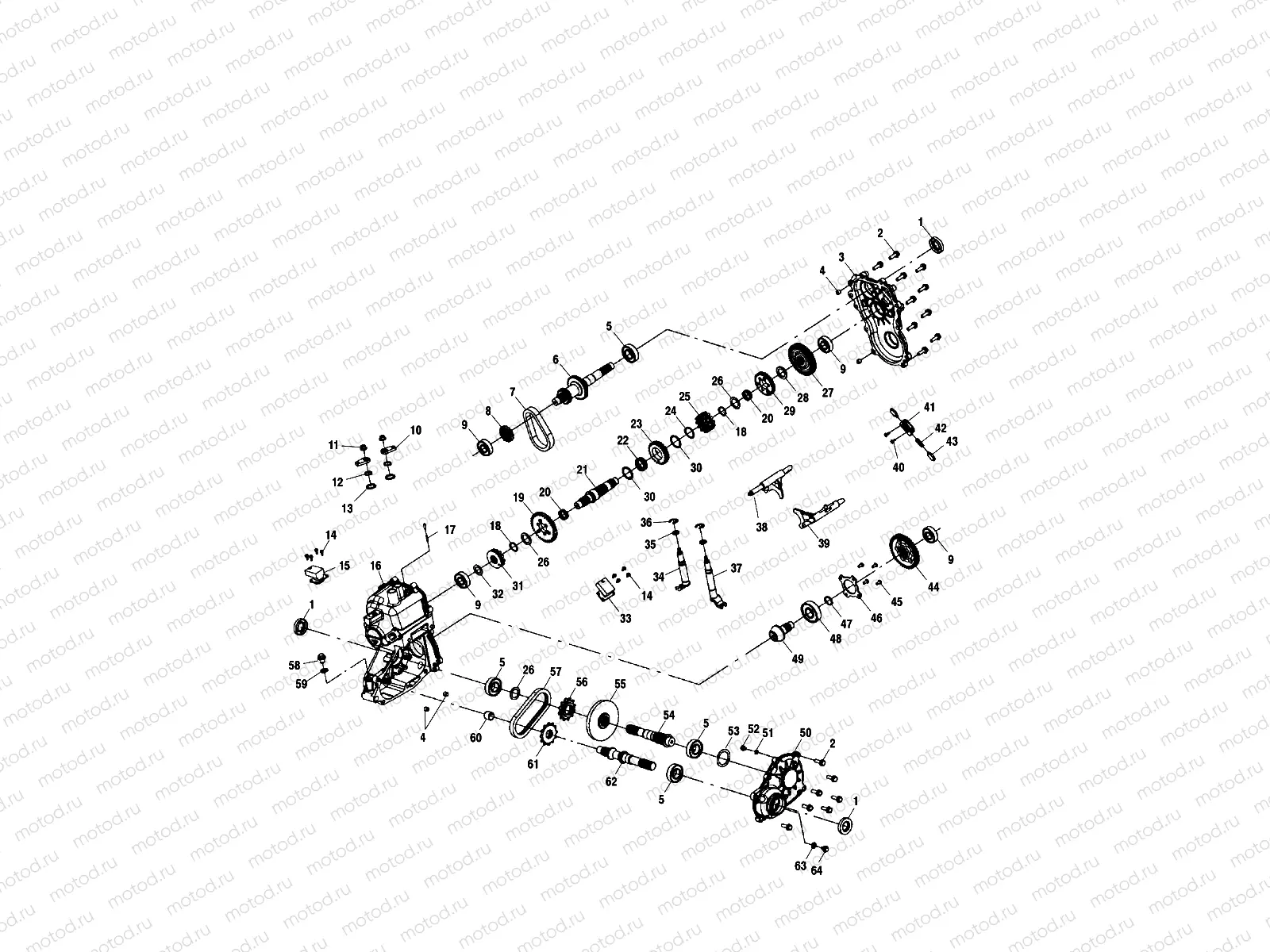 GEARCASE - A00CD50AA (4954885488C009) | GEARCASE - A00CD50AA (4954885488C009)