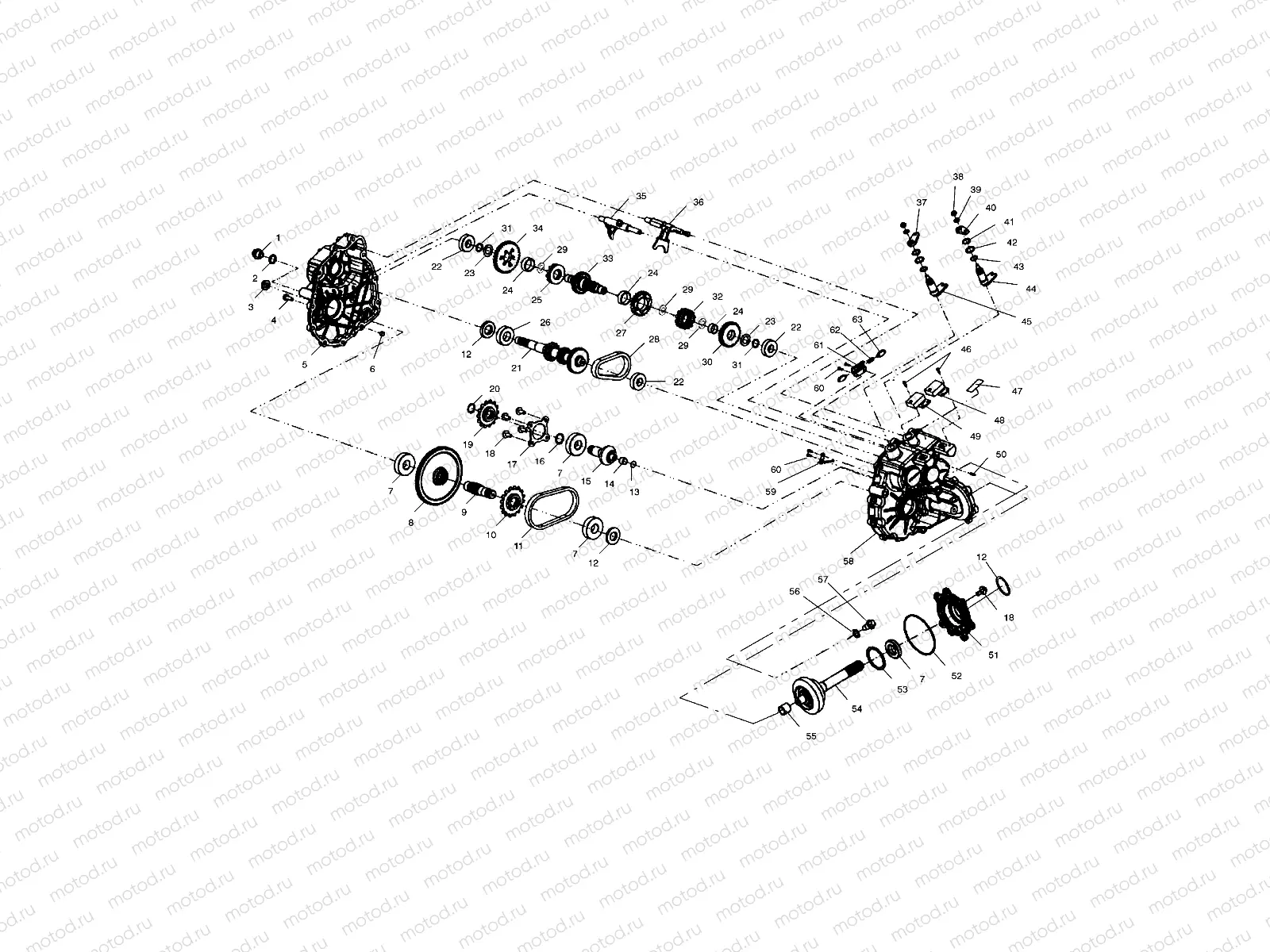 GEARCASE - A00CL50AA (4954815481D001) | GEARCASE - A00CL50AA (4954815481D001)