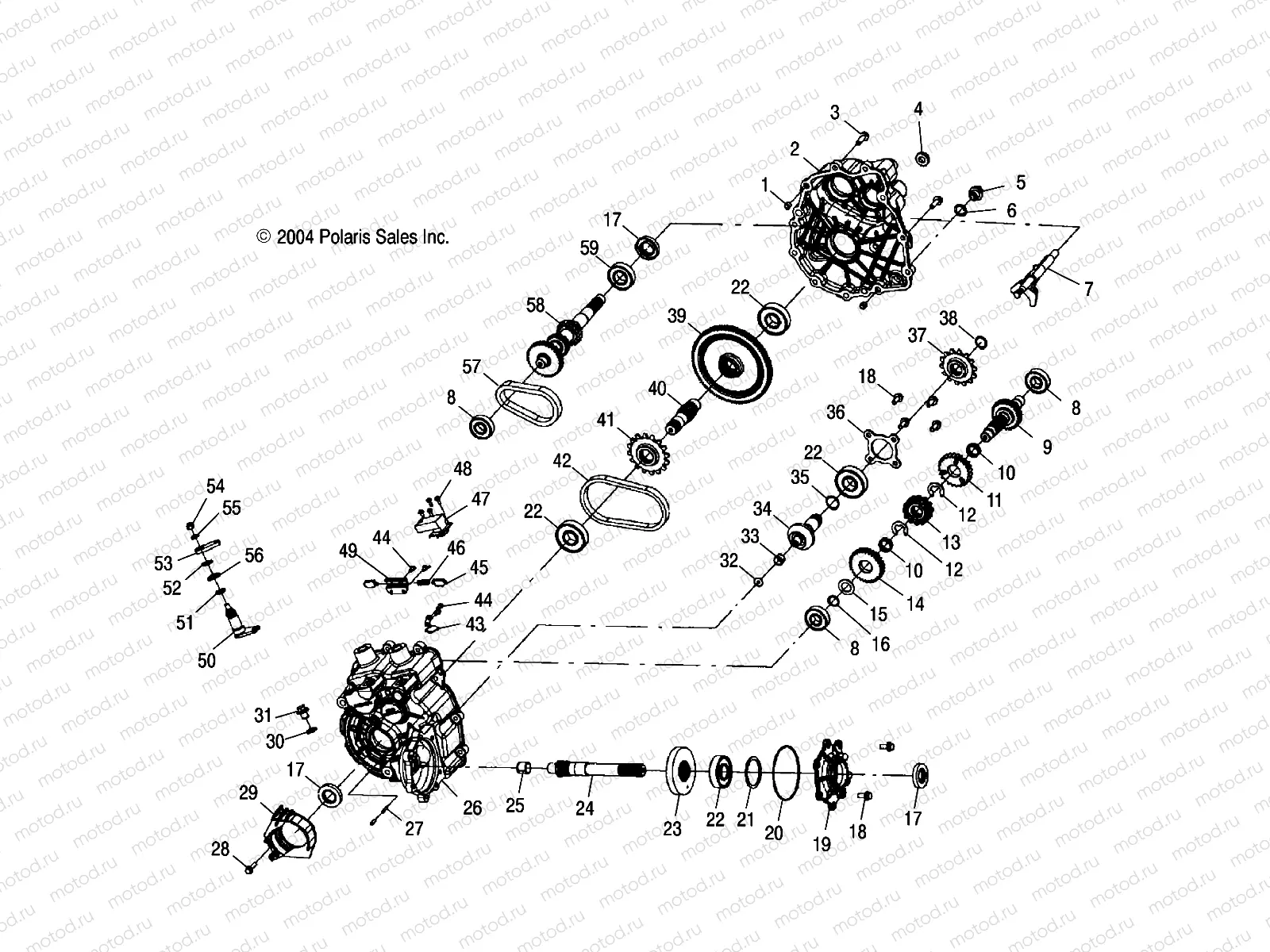 GEARCASE - A03BG50AA (4994789478C09) | GEARCASE - A03BG50AA (4994789478C09)