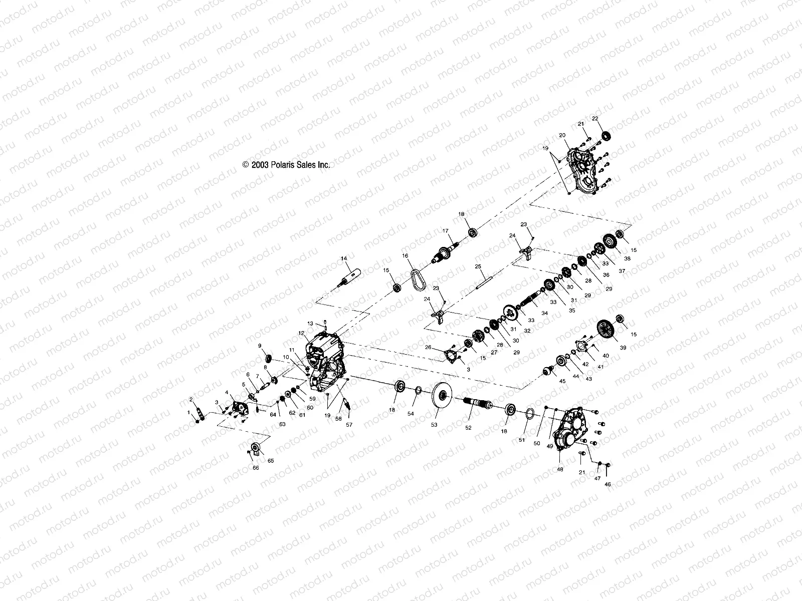 GEARCASE - A03CB32AA/FC (4986188618C05) | GEARCASE - A03CB32AA/FC (4986188618C05)