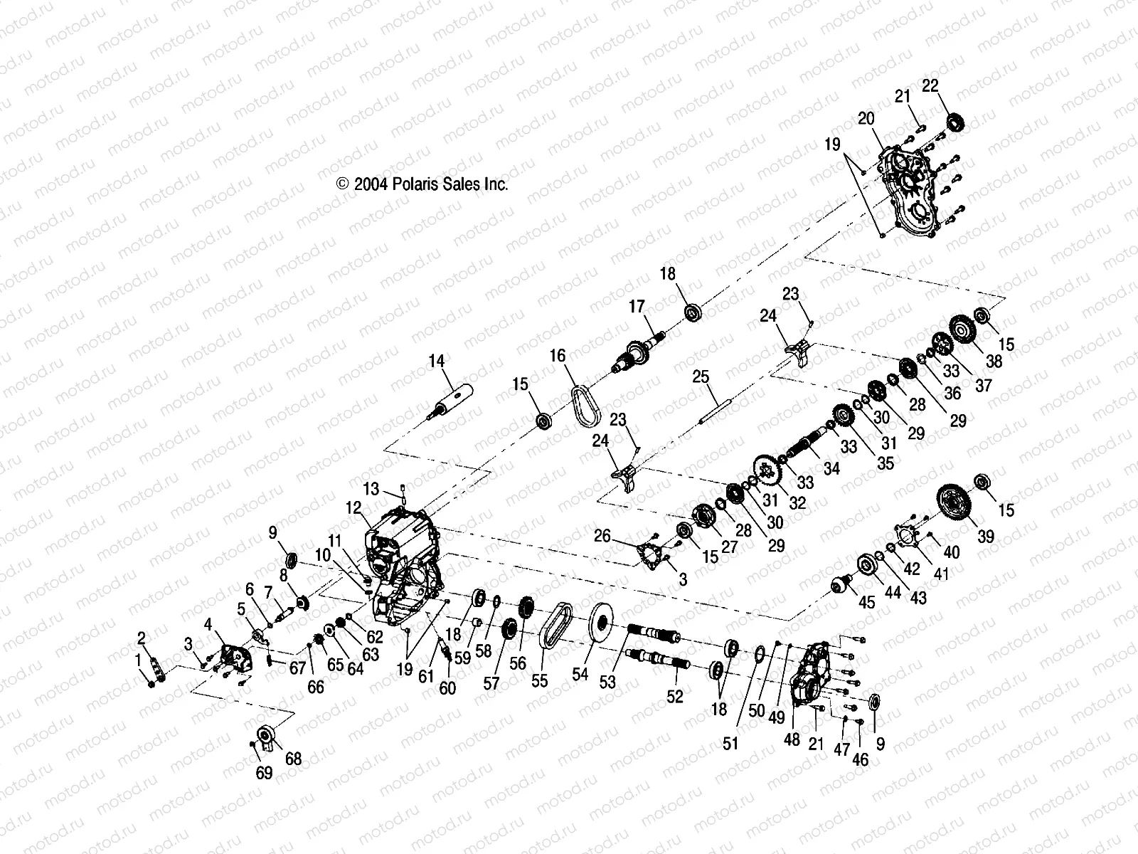 GEARCASE - A03CD32AA/AB/AC/FB (4994909490C07) | GEARCASE - A03CD32AA/AB/AC/FB (4994909490C07)