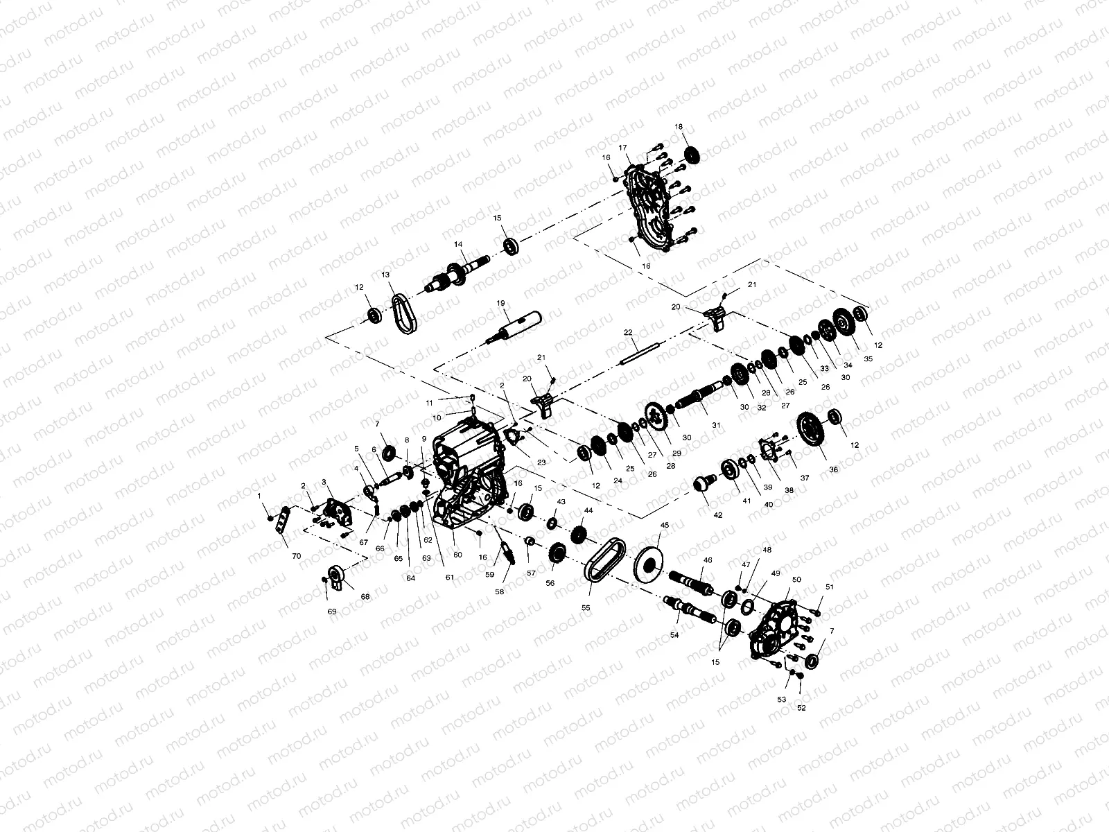 GEARCASE - A03CH59AA/AF/AG (4977187718C13) | GEARCASE - A03CH59AA/AF/AG (4977187718C13)