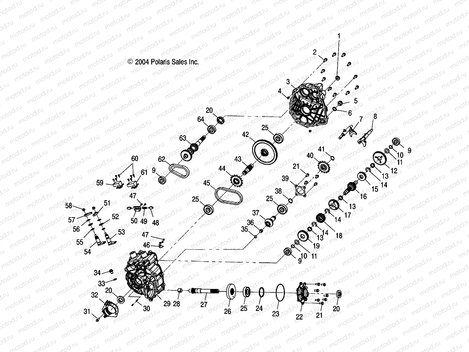 GEARCASE - A03CL50AA (4995019501C13) | GEARCASE - A03CL50AA (4995019501C13)