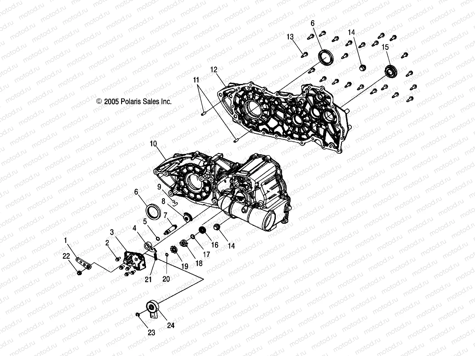 GEARCASE - A06MH46 ALL OPTIONS (4999200059920005C13) | GEARCASE - A06MH46 ALL OPTIONS (4999200059920005C13)