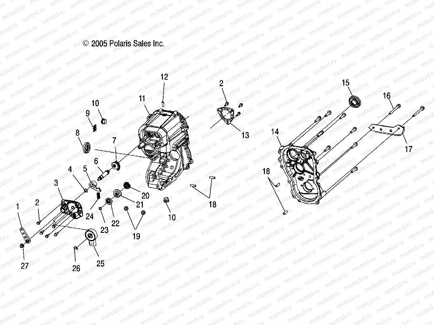 GEARCASE - A06MH68AA/AD/AF (4999200179920017C13) | GEARCASE - A06MH68AA/AD/AF (4999200179920017C13)