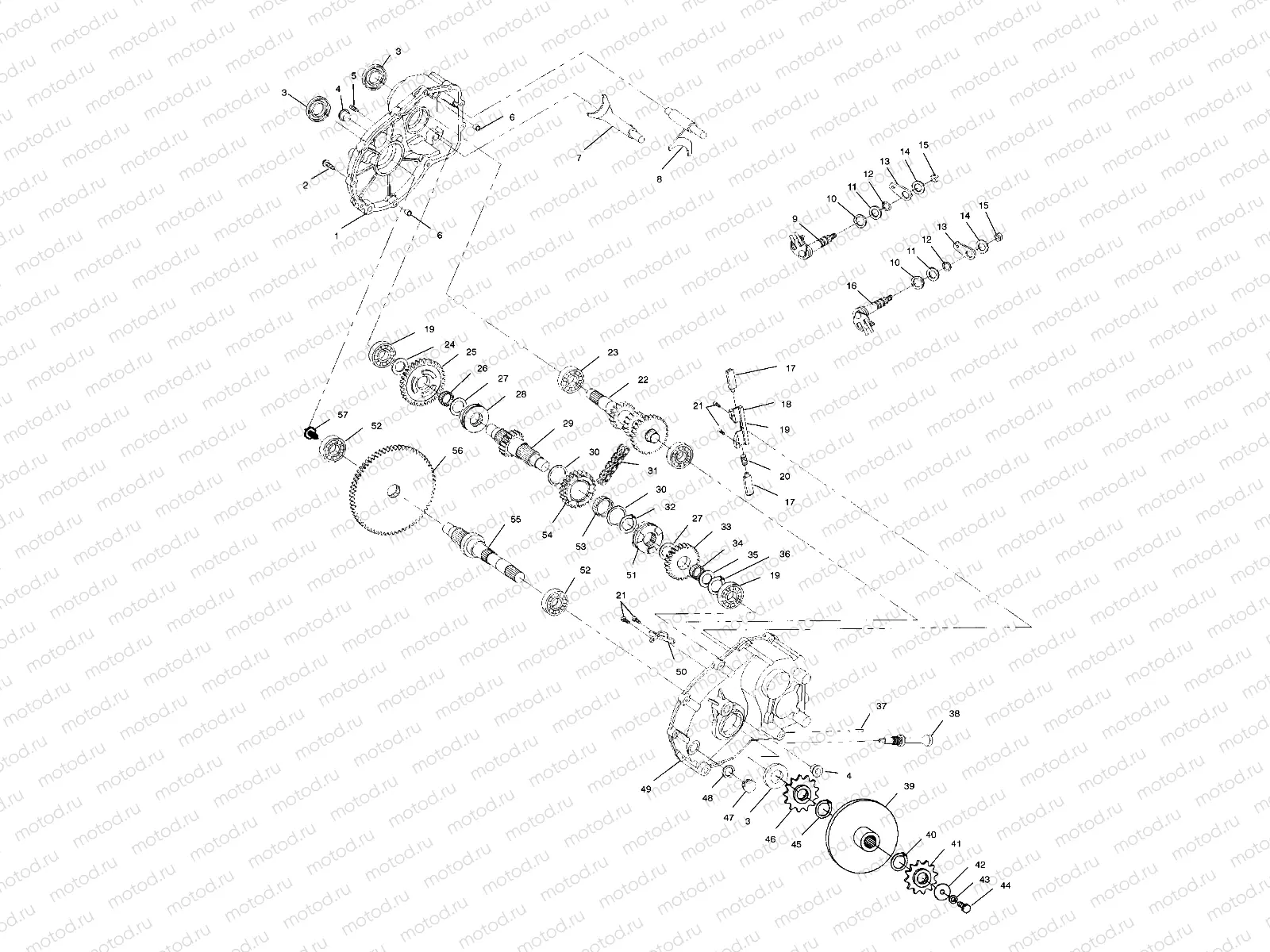 GEARCASE - A99AE50DA (4949204920d007) | GEARCASE - A99AE50DA (4949204920d007)