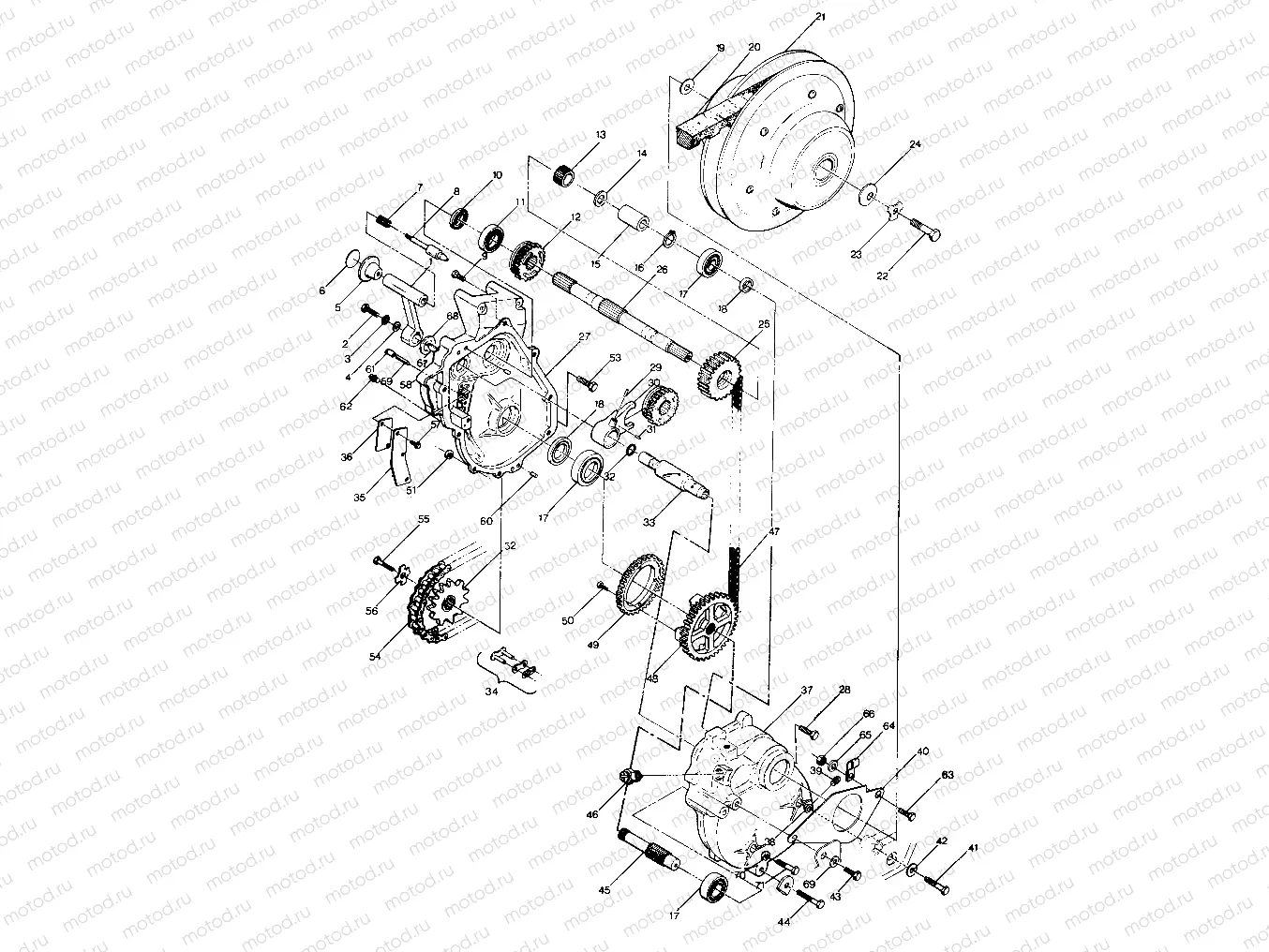 Gearcase Assembly (4913501350025A) | Gearcase Assembly (4913501350025A)