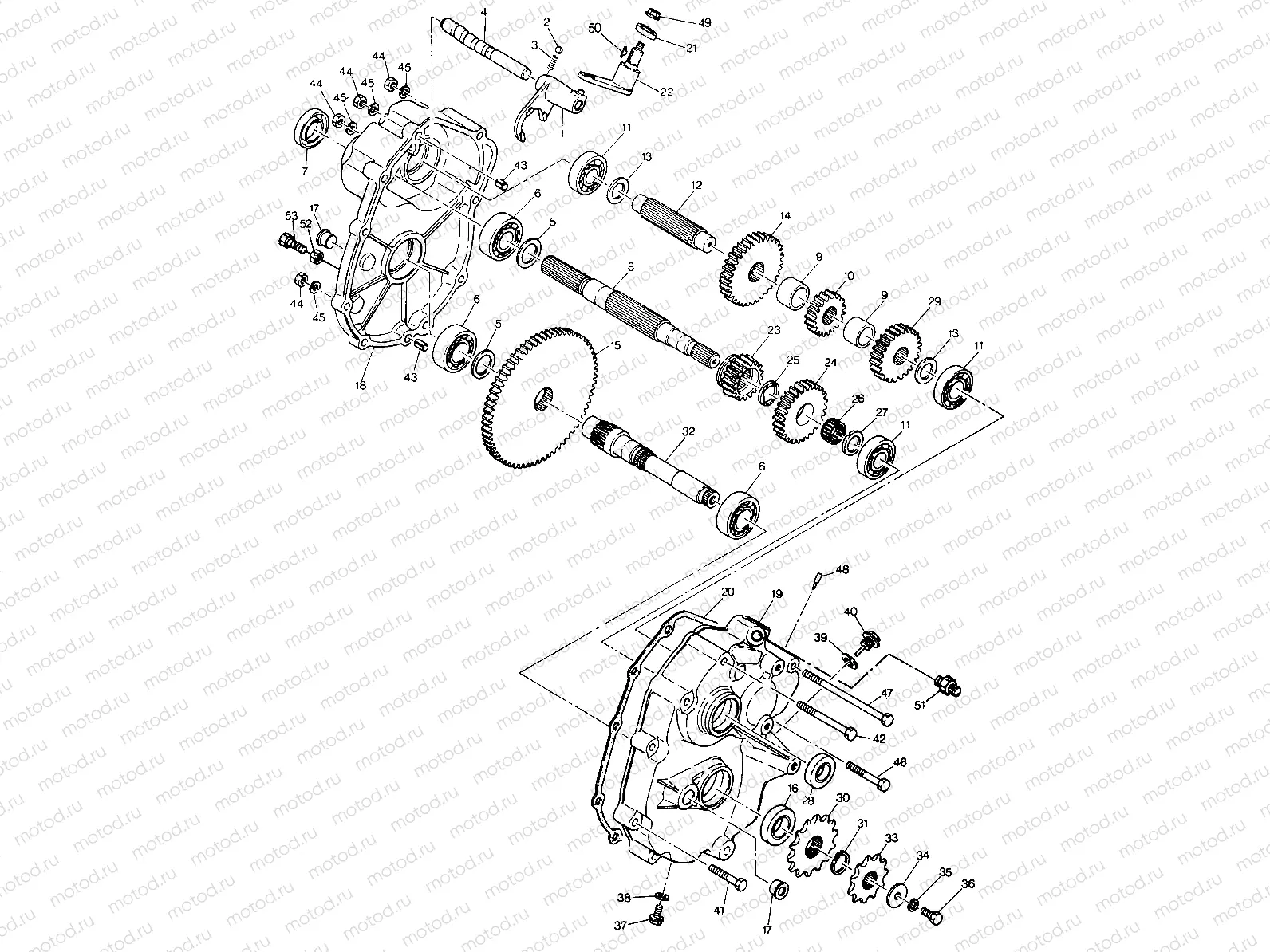 Gearcase Assembly (49147514750027) | Gearcase Assembly (49147514750027)
